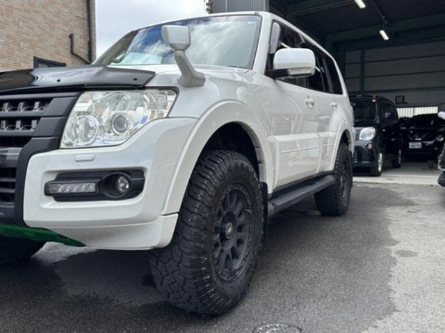 【作業メニュー：「外装の鏡面磨き・内装クリーニング」三菱　パジェロ（V98W）】～栃木県宇都宮市・鹿沼市ガレージ　シースワロー～