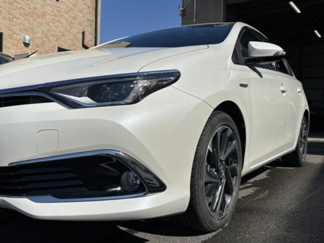 【作業メニュー：「外装の鏡面磨き・内装クリーニング」トヨタ　オーリスHV（ZWE186）】～栃木県宇都宮市・鹿沼市ガレージ　シースワロー～