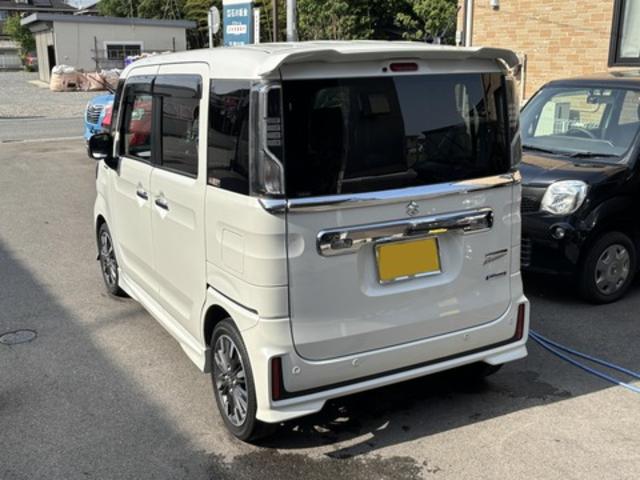 【作業メニュー：「外装の鏡面磨き・内装クリーニング」スズキ　スペーシアカスタム（MK53S）】～栃木県宇都宮市・鹿沼市ガレージ　シースワロー～