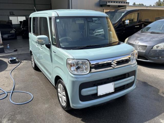 【作業メニュー:「外装の鏡面磨き・内装クリーニング」スズキ スペーシア(MK53S)】~栃木県宇都宮市・鹿沼市ガレージ シースワロー~