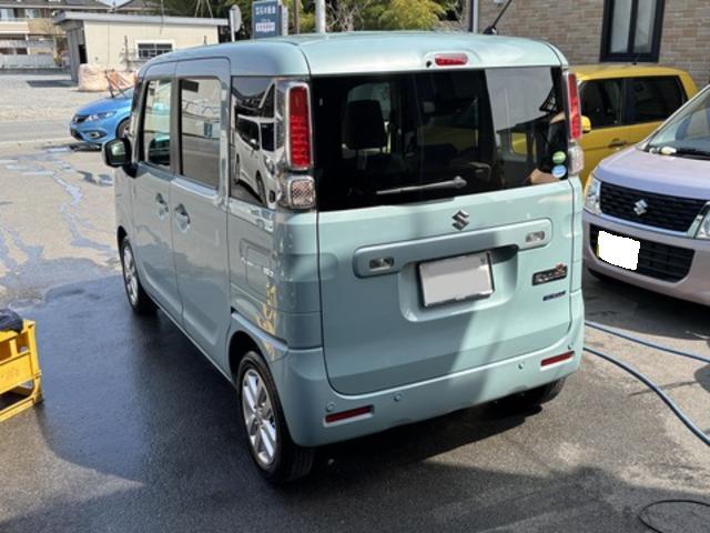 【作業メニュー:「外装の鏡面磨き・内装クリーニング」スズキ スペーシア(MK53S)】~栃木県宇都宮市・鹿沼市ガレージ シースワロー~