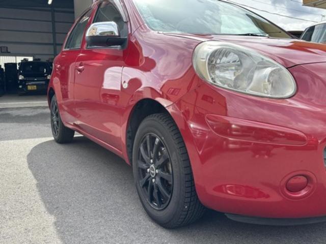 【作業メニュー：「外装の鏡面磨き・内装クリーニング」日産　マーチ（K13）】～栃木県宇都宮市・鹿沼市ガレージ　シースワロー～