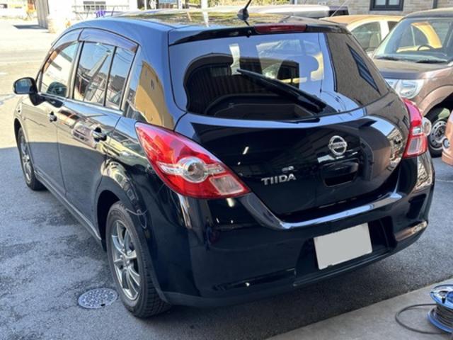 【作業メニュー:「外装の鏡面磨き・内装クリーニング」日産 ティーダ(C11)】~栃木県宇都宮市・鹿沼市ガレージ シースワロー~