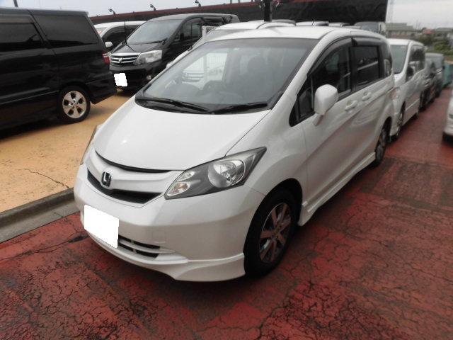 ホンダ　フリード　車検　整備　点検　車検見積もりもお任せ下さい！つくば市・土浦市・牛久市・阿見町・笠間市・水戸市・守谷市・取手市・つくばみらい市・坂東市・常総市・石岡市・竜ケ崎市、他地域のお客様も大歓迎です！