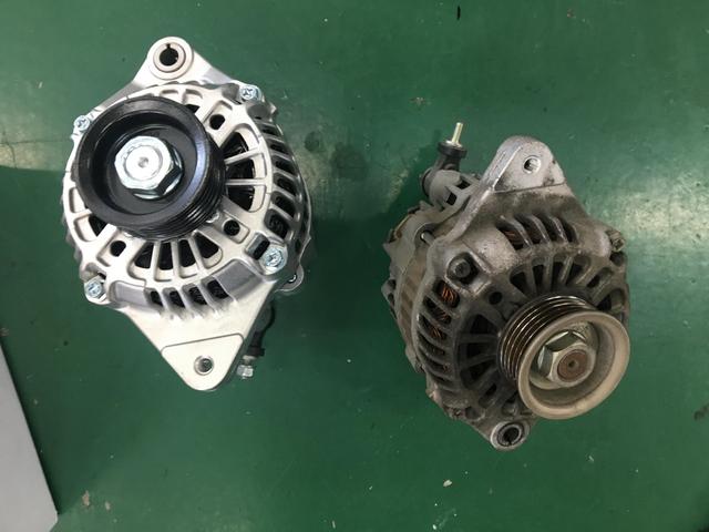 前橋市の企業様からのご依頼でオイル交換とベルトの交換を承りました