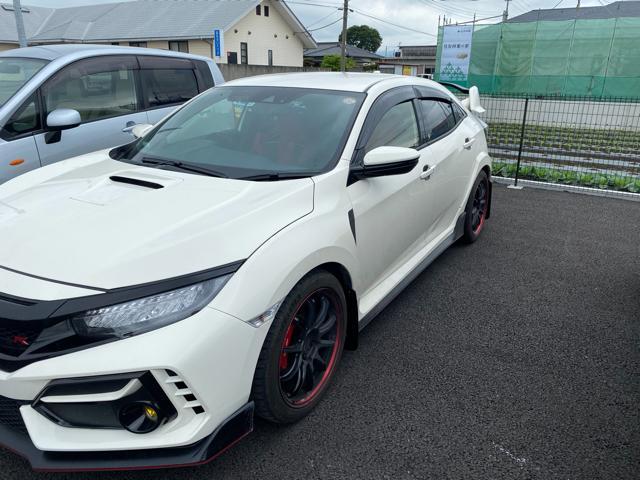 ホンダ シビック typeR マッドフラップ取り付け
