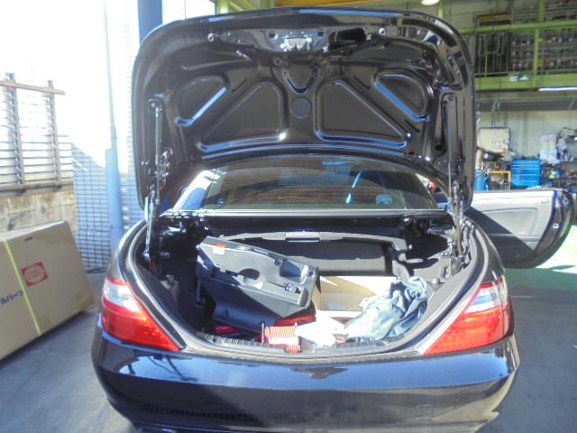 メルセデス　ＳＬＫ　Ｗ172　バックカメラ取り付け　埼玉　東京
