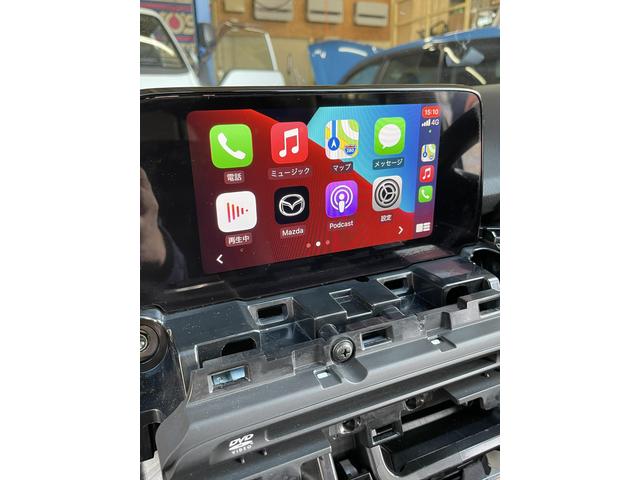 CX-5　マツダコネクト　Apple CarPlay　Android Auto 追加　マツコネ　レトロフィットキット