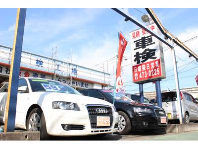 高品質中古車も展示中です！