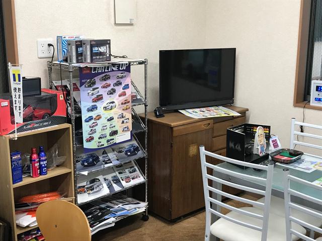 店内風景です。お客様が来店しやすい雰囲気作りを心がけてます。