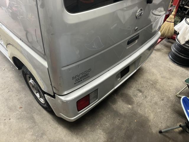日産　ＮＶ１００クリッパーバン　板金・塗装・外装補修　