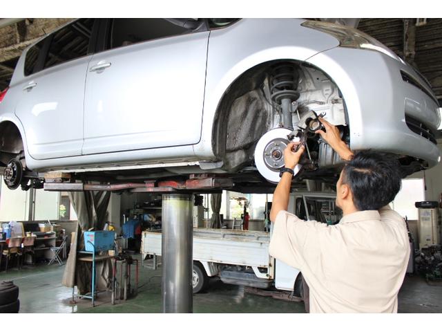 足回りなどの大切な整備は認証工場にお任せ下さい！