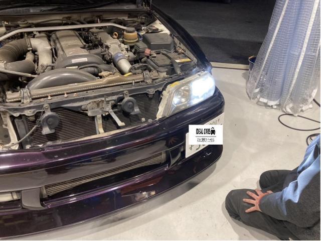 JZX100 チェイサー ヘッドライト交換|グーネットピット JZX100 チェイサー ヘッドライト交換|グーネットピット