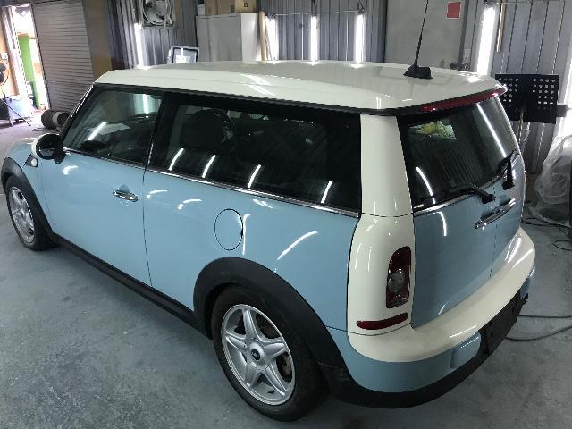 BMW  MINI オールペイント　アイスブルー