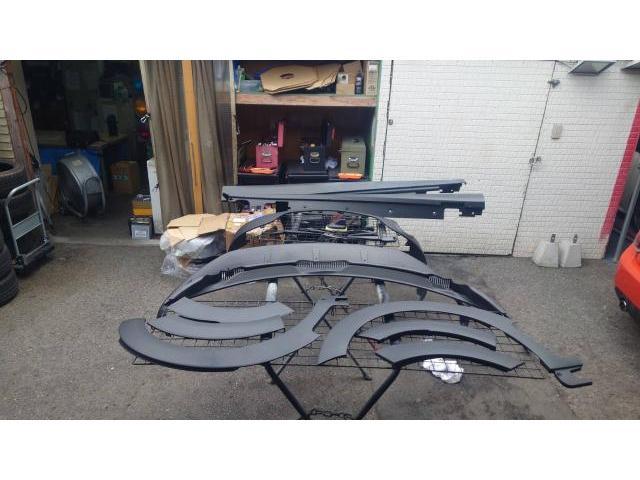 ＭＩＮＩ　ＭＩＮＩ　モール類塗装