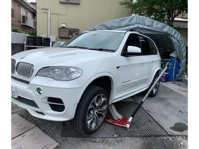 BMWX5 エンジンオイル・エレメント交換