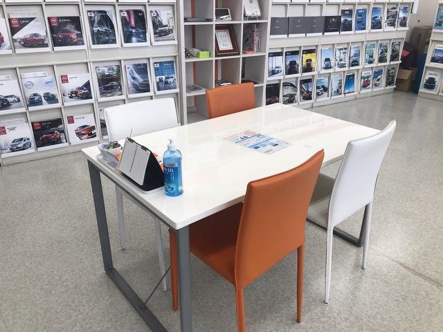 商談スペース完備！