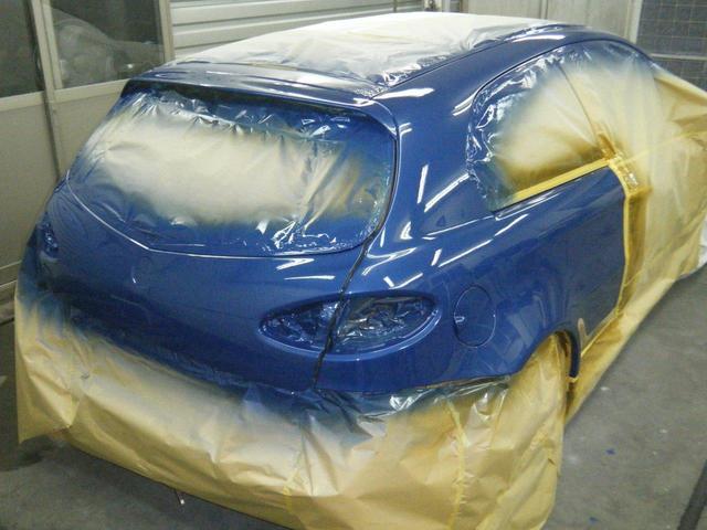アルファロメオ 147 GTA！！ 塗装がヤレヤレ・・・！！