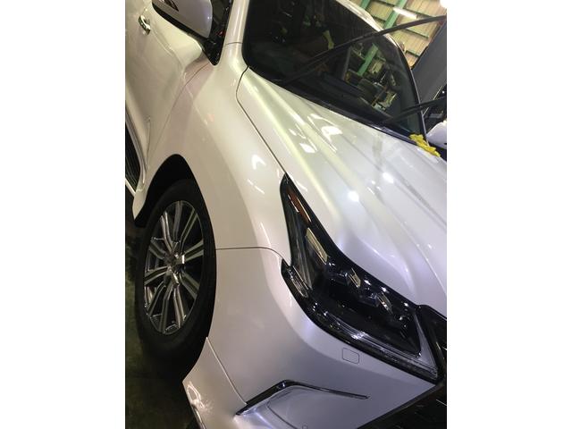 H27年式 lexus LX570 URJ201W  断熱フィルム施工&ガラスポリマーメンテナンス施工　相模原市　中央区　神奈川県　レクサス