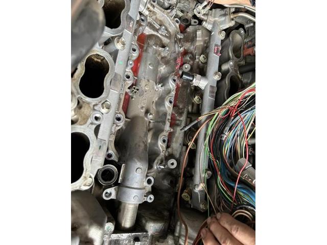 レクサス LS460 ヒートエクスチェンジャー 交換 冷却水漏れ レクサス LS460 ヒートエクスチェンジャー 交換 冷却水漏れ