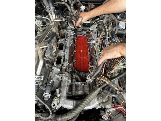レクサス LS460 ヒートエクスチェンジャー 交換 冷却水漏れ レクサス LS460 ヒートエクスチェンジャー 交換 冷却水漏れ