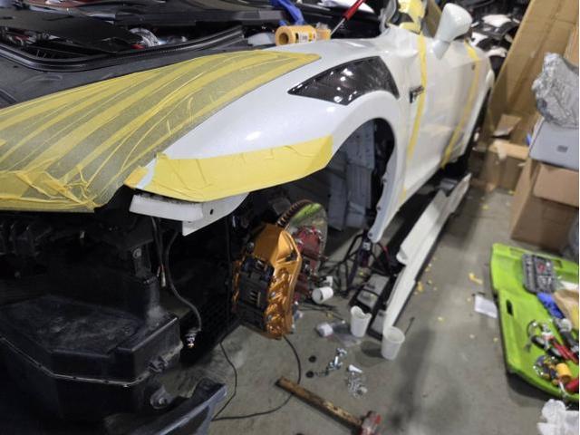 日産 GT-R LSD製ガルウィングキット取付!