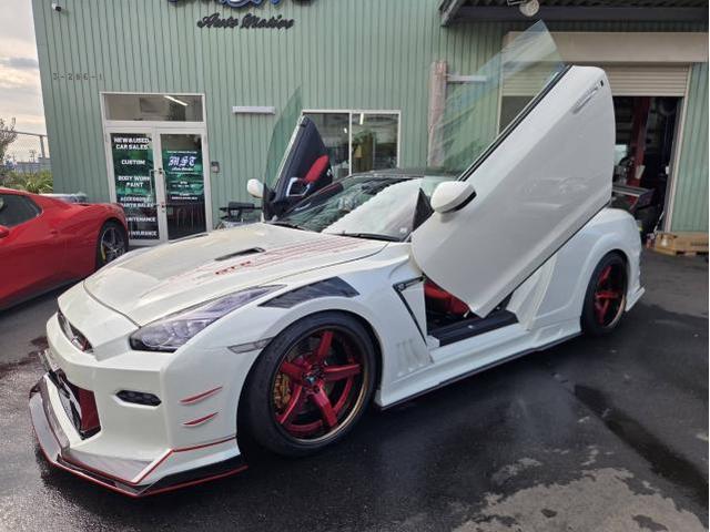 日産 GT-R LSD製ガルウィングキット取付!