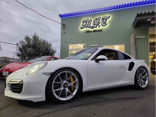 ポルシェ 911ターボS(991.2)の車検を承りました!