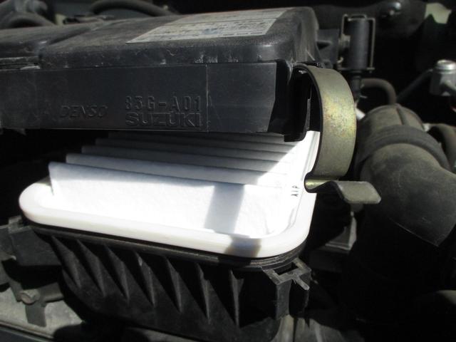 HE21Ｓ　ラパン　エンジンオイル交換　バッテリー交換　エアフィルター交換　当店車両販売時無料新品交換しています　エンジンルーム清掃　厚木市