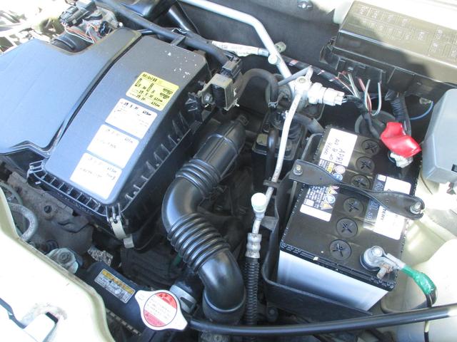 HE21Ｓ　ラパン　エンジンオイル交換　バッテリー交換　エアフィルター交換　当店車両販売時無料新品交換しています　エンジンルーム清掃　厚木市