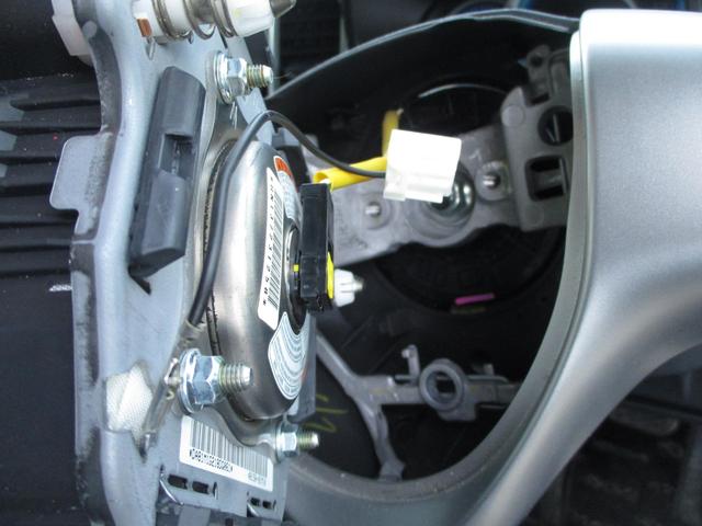MK32S スペーシアカスタム  本革ステアリング交換　革ボロボロ　カッコ悪い　見た目ヤバい　社外新品ウッドコンビステアリングに交換　厚木市　APRI