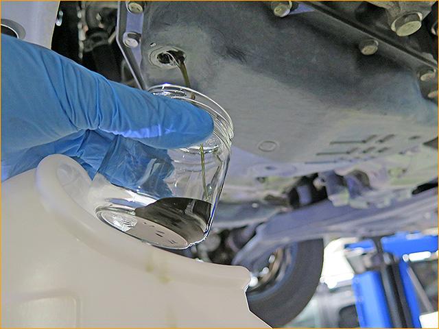 E12 ノート　CVTF圧送交換　トルコン太郎　埼玉