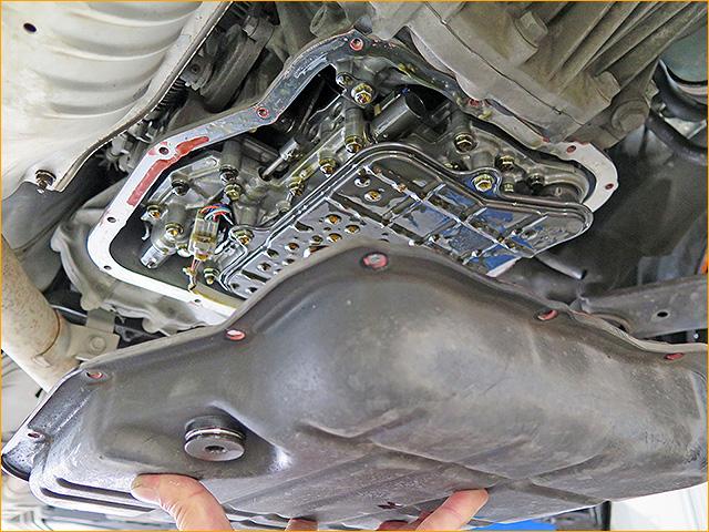 YA5 エクシーガ　CVT圧送交換　トルコン太郎　埼玉