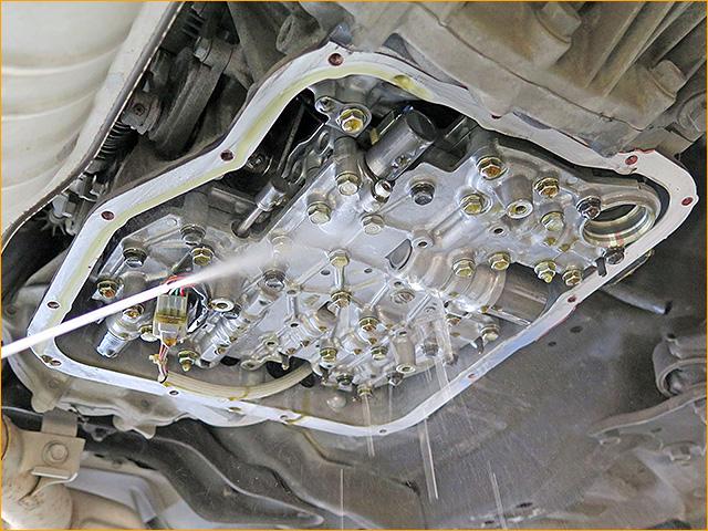 YA5 エクシーガ　CVT圧送交換　トルコン太郎　埼玉
