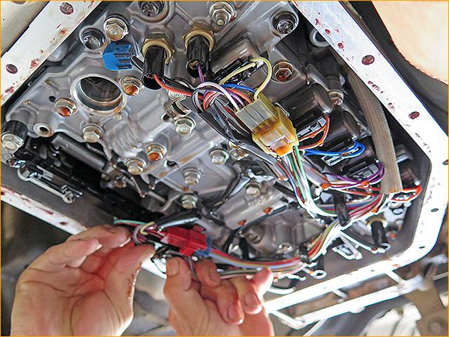 レガシィツーリングワゴン　BR9 変速ショック　タービン回転センサー2