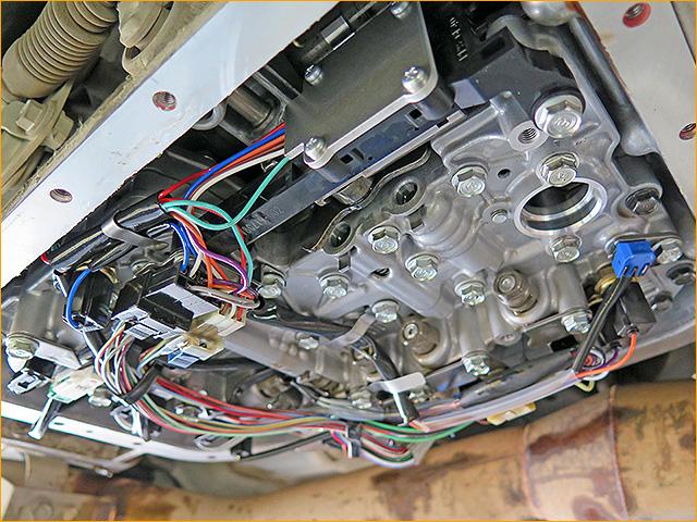 レガシィツーリングワゴン　BR9 変速ショック　タービン回転センサー2