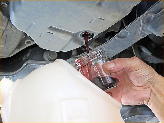 アルファード GGH30 ATF圧送交換　トルコン太郎　埼玉