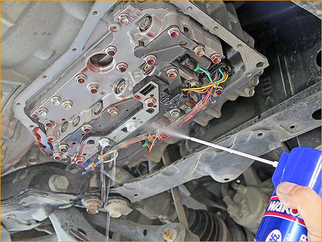 アルファード GGH30 ATF圧送交換　トルコン太郎　埼玉