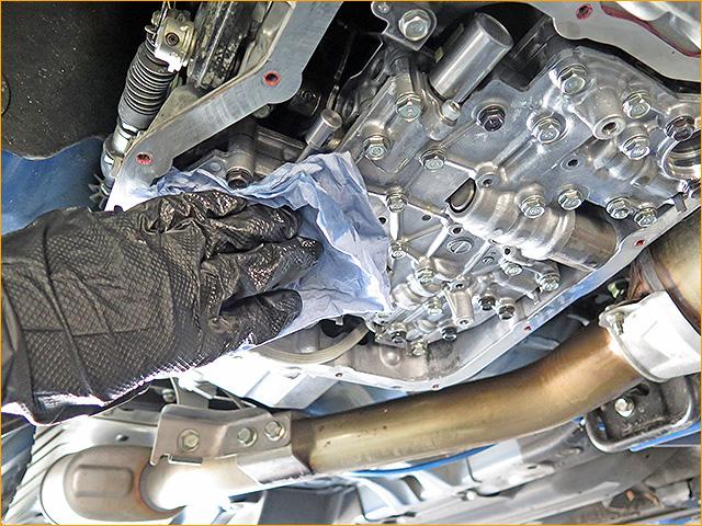 レヴォーグ　VMG CVT圧送交換　トルコン太郎　埼玉　東京　千葉　茨城