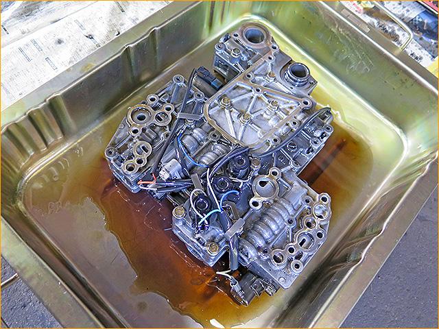 BRG レガシィツーリング　AT OILTEMP点灯　変速ショック　ロックアップソレノイド バルブ