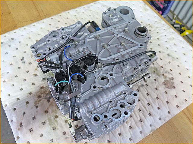 BRG レガシィツーリング　AT OILTEMP点灯　変速ショック　ロックアップソレノイド バルブ