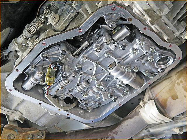 スバルCVTの変速ショック ソレノイドバルブ単体交換に対応しています