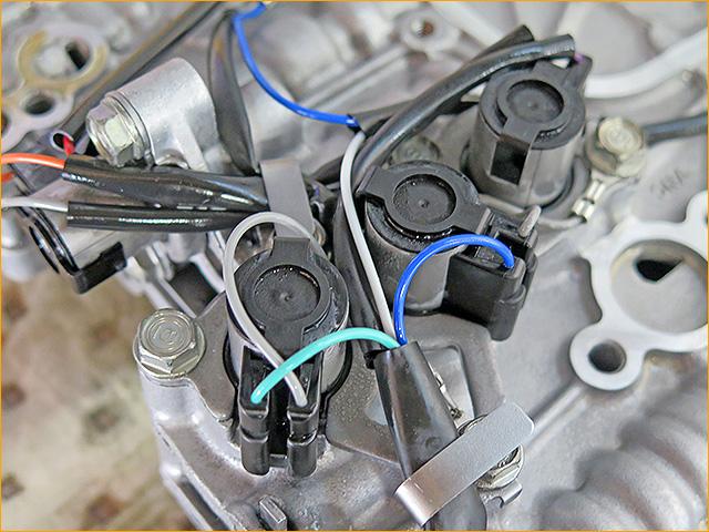 スバルCVTの変速ショック ソレノイドバルブ単体交換に対応しています