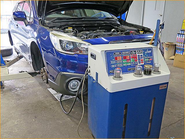 アウトバック BS9 チェックランプ点灯｜P2763 ロックアップソレノイド不良修理