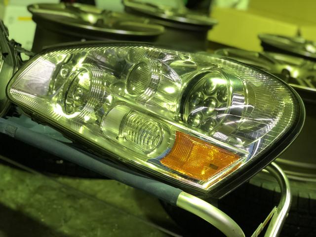 日産シーマ逆車　INFINITI Q45　ヘッドライト　バルカン　並行輸入車　光軸　カットライン加工 　