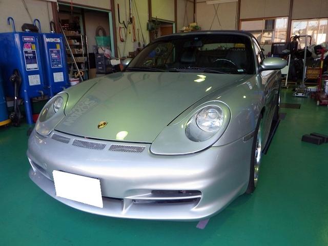 ポルシェ　911/996　ヘッドライト不点灯修理　松戸市