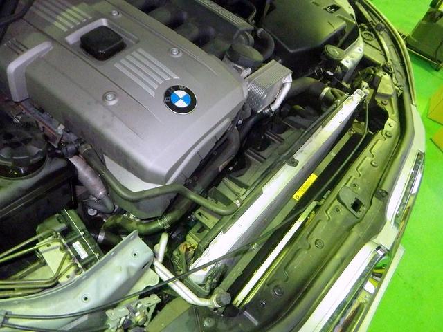 BMW　525i　E61　オーバーヒート警告灯点灯　電動ウォーターポンプ交換　松戸市