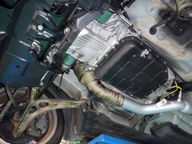 スバル　レガシィ　メタルキャタライザー持込み取り付け　松戸市