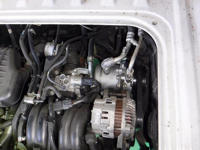 スバル　サンバー　エアコン修理　リビルトコンプレッサー交換　松戸市