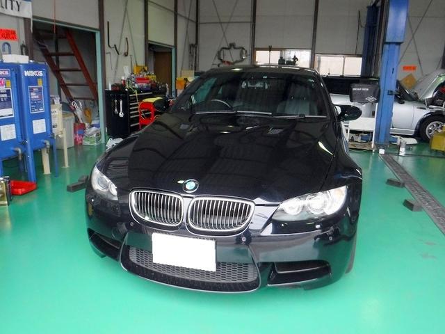 BMW　M3　E92　スパークプラグ持込み交換　松戸市